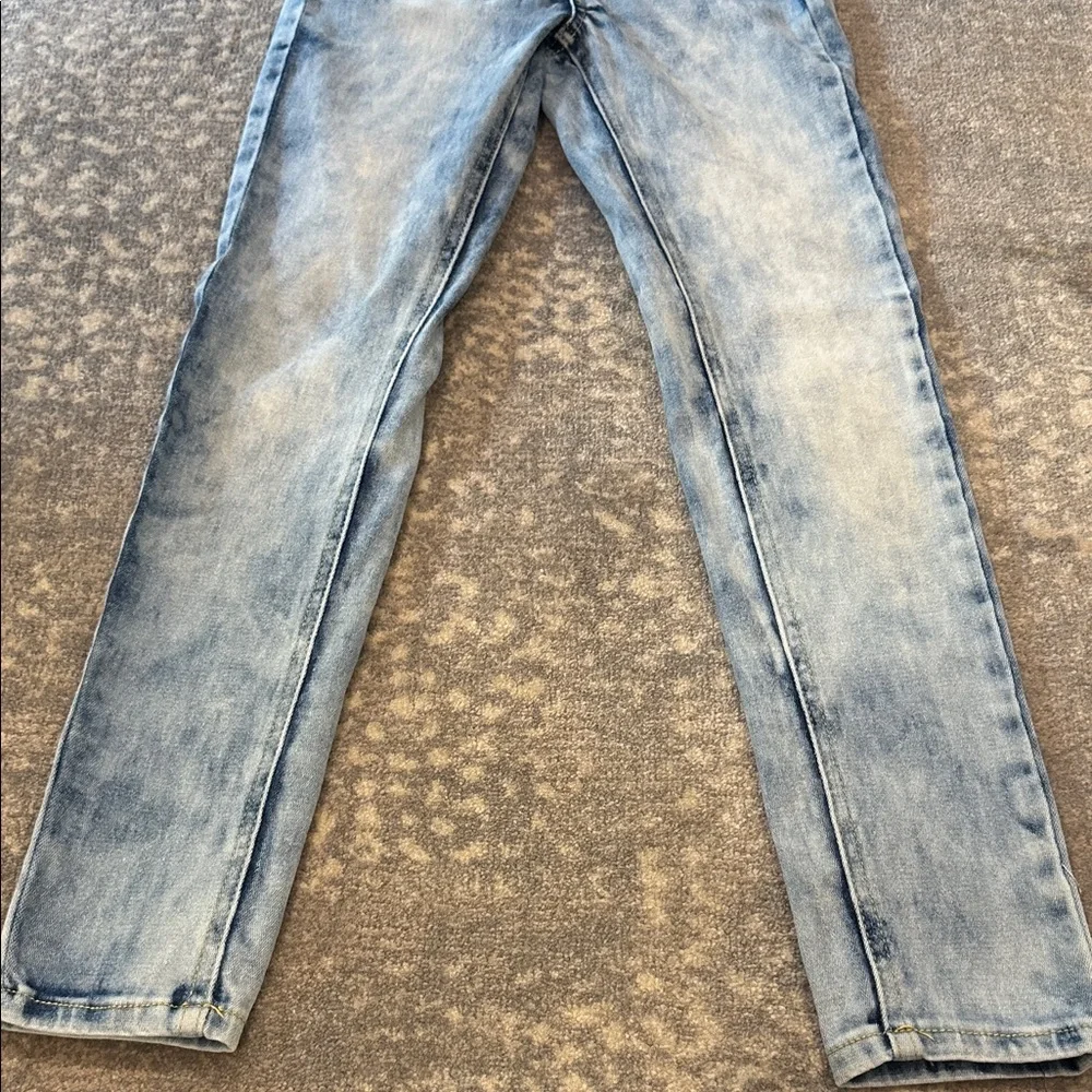 Justice kids Skinny Light Blue Washed Jeans